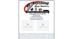 Desktop Screenshot of chicagohoistingmovers.com